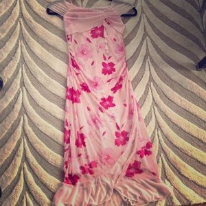 Pink floral children’s dress